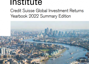 Global Investment Returns Yearbook 2022, Credit Suisse Research Institute