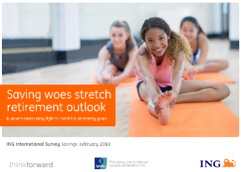« Enquête internationale sur l’épargne », ING, 2019